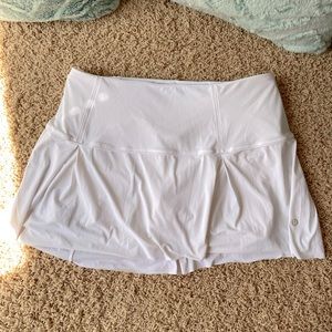 White Lululemon Skirt